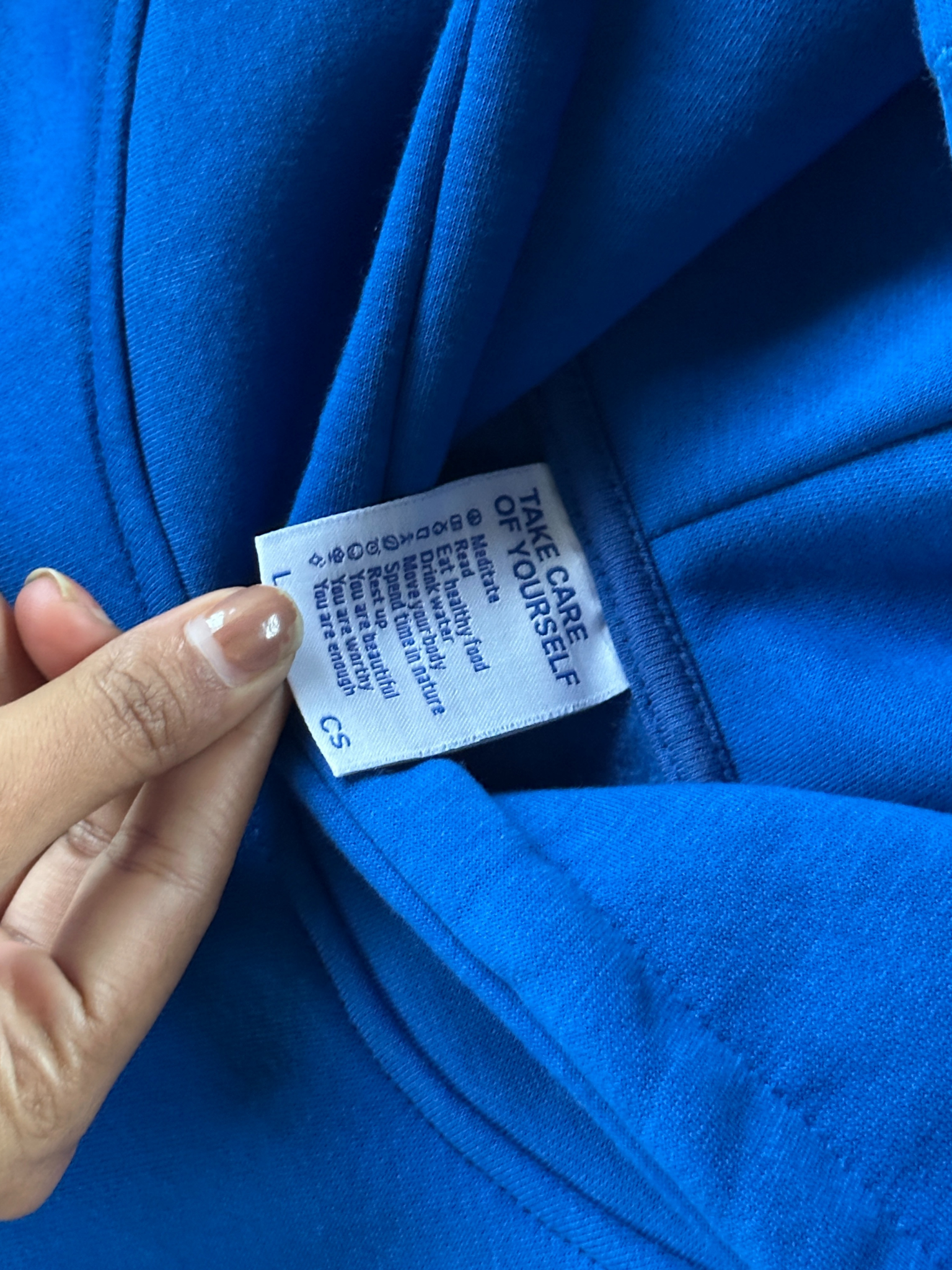 Everyday Essential Hoodie - Electric Blue