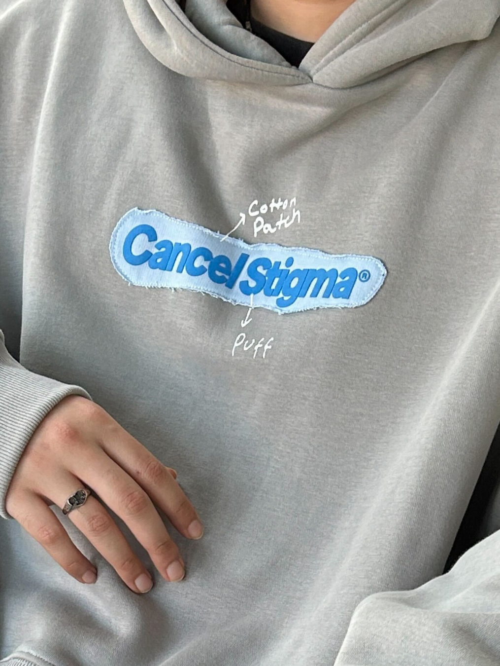 Work in Progress Cropped Hoodie