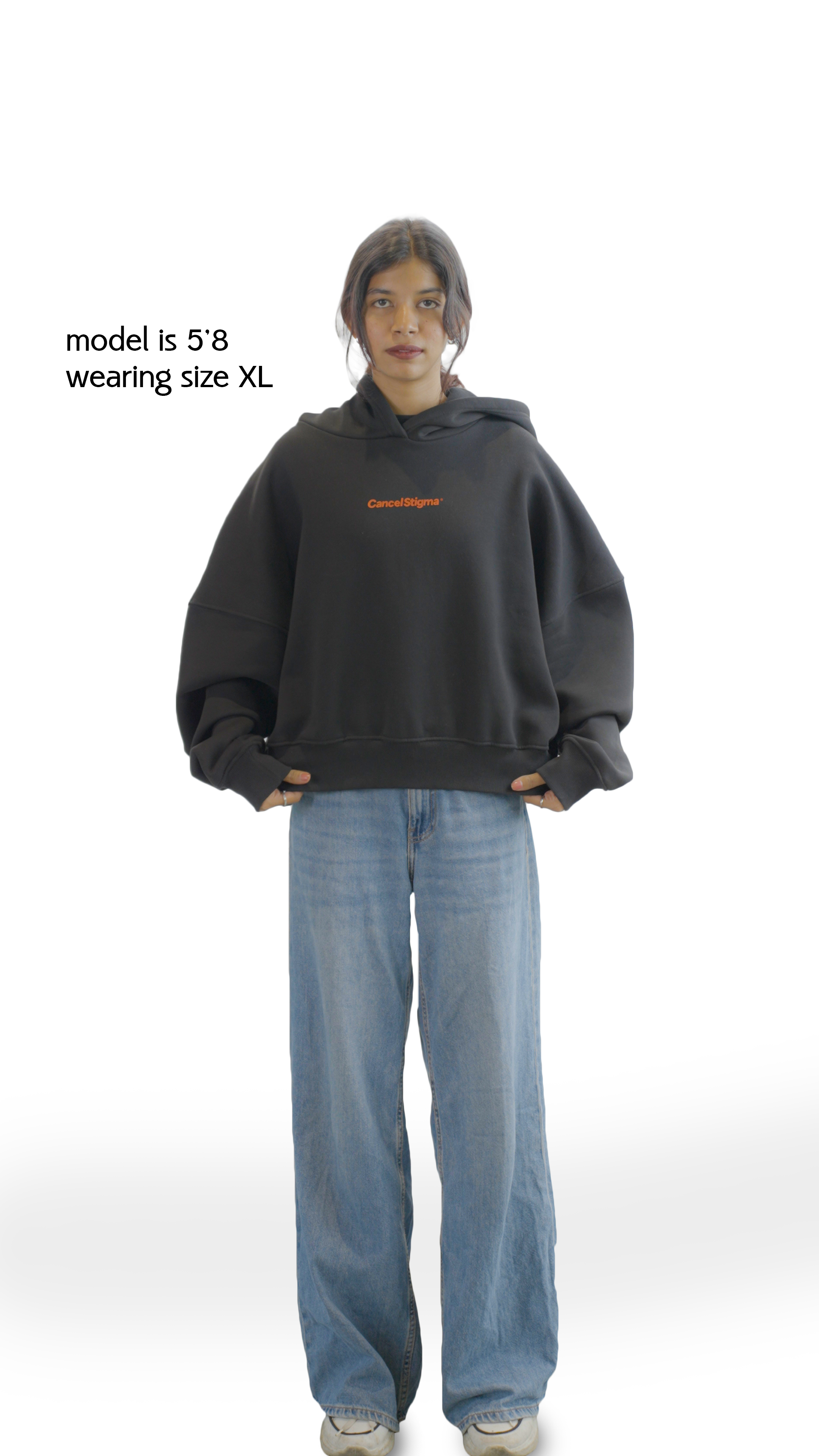 Therapy Club Cropped Hoodie - Classic Unisex Fit