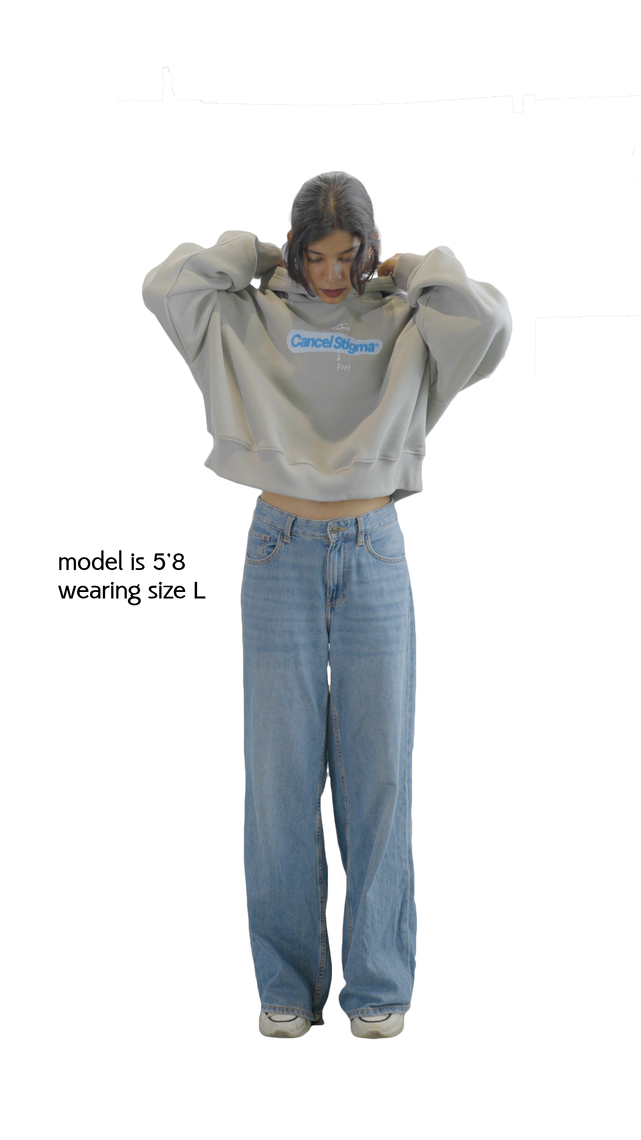 Work in Progress Cropped Hoodie - Classic Unisex Fit