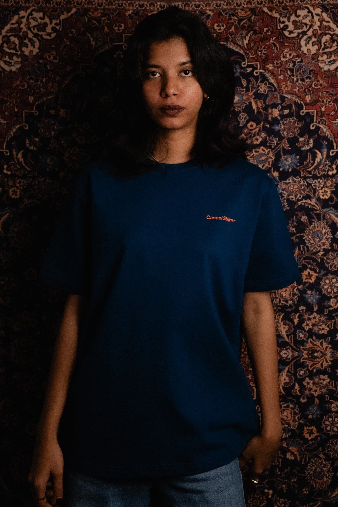 Everyday Essential Tee - Indigo Blue