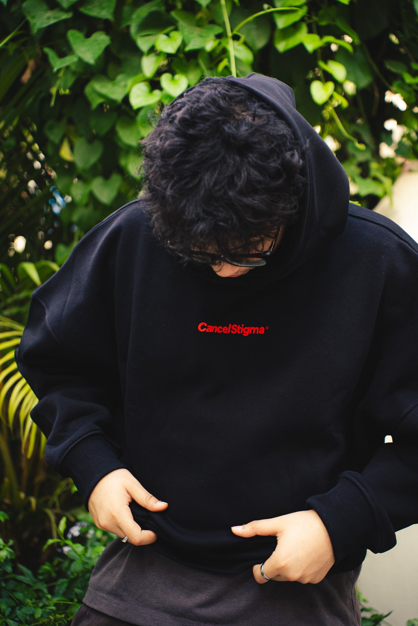 Therapy Club Cropped Hoodie