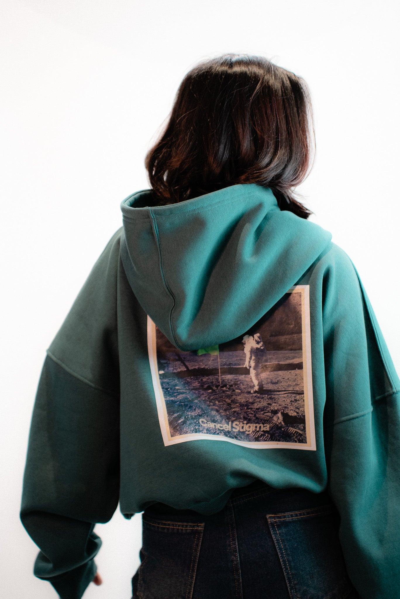 Don’t Ask Me Why I’m a Green Flag Cropped Hoodie - Classic Unisex Fit