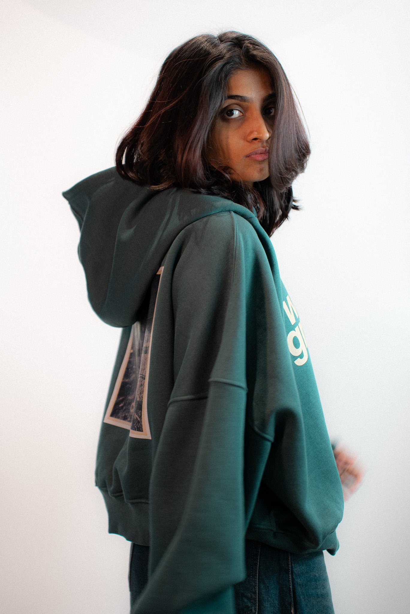 Don’t Ask Me Why I’m a Green Flag Cropped Hoodie - Classic Unisex Fit