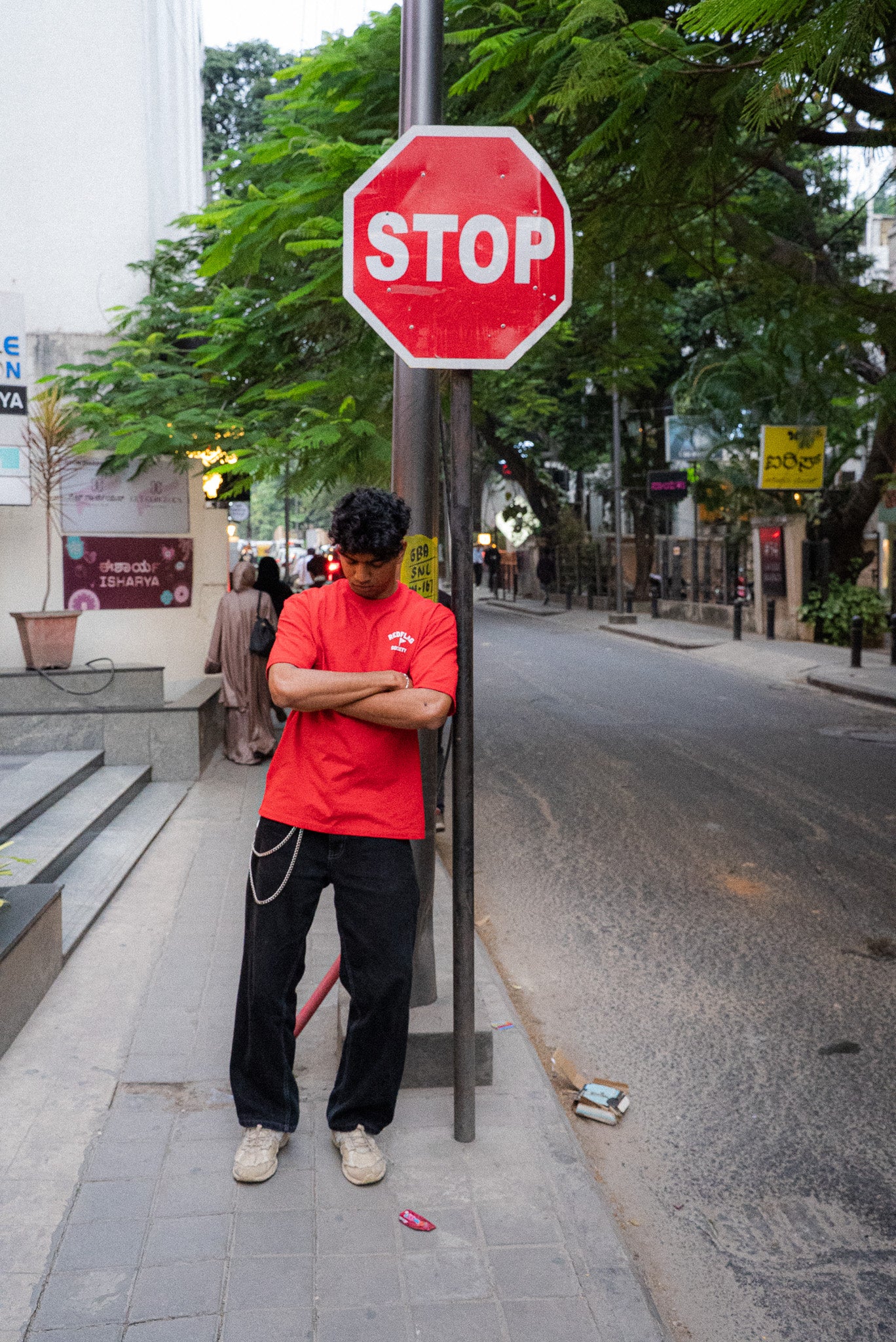Red Flag Society Heavyweight Tee - Unisex