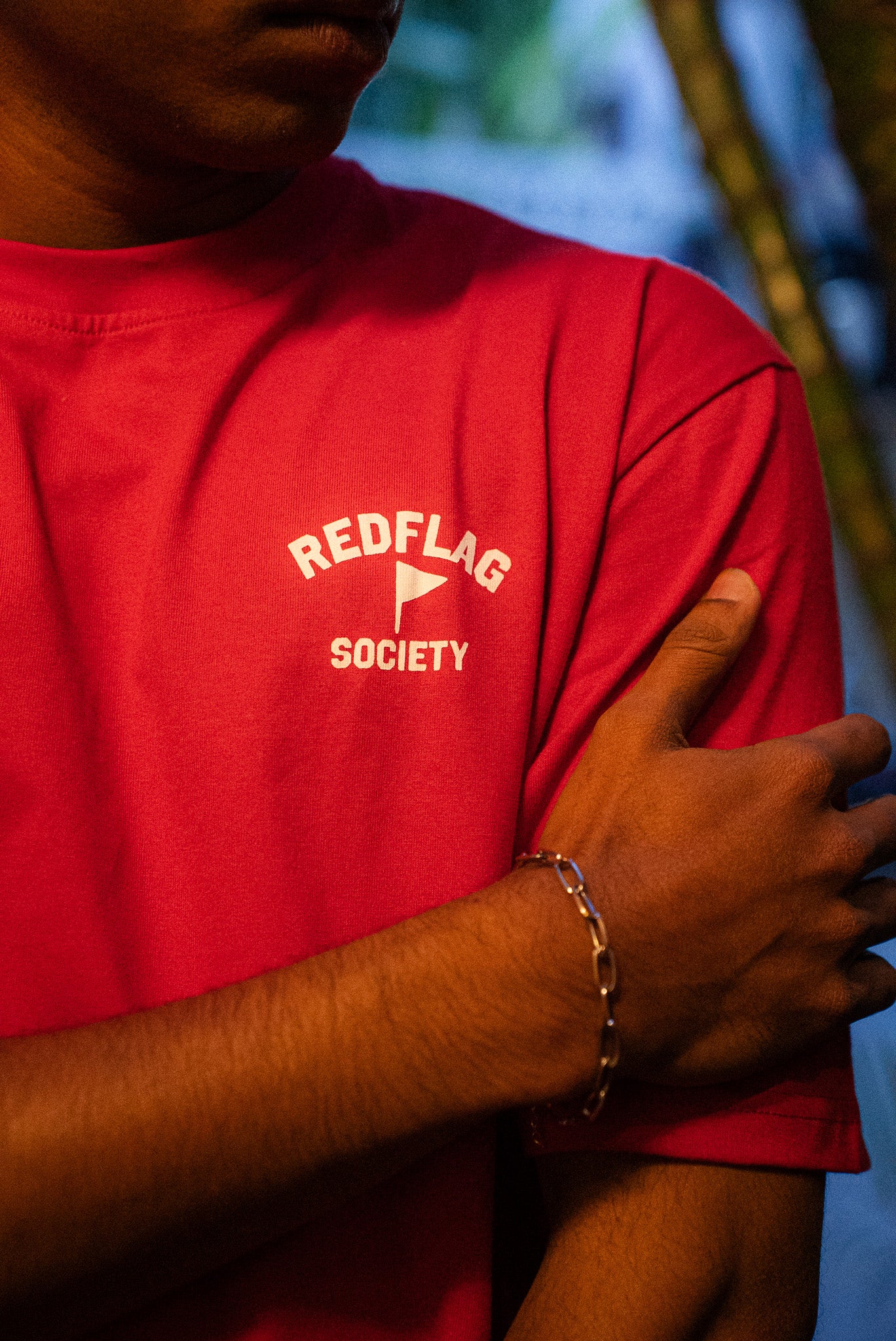 Red Flag Society Heavyweight Tee - Unisex