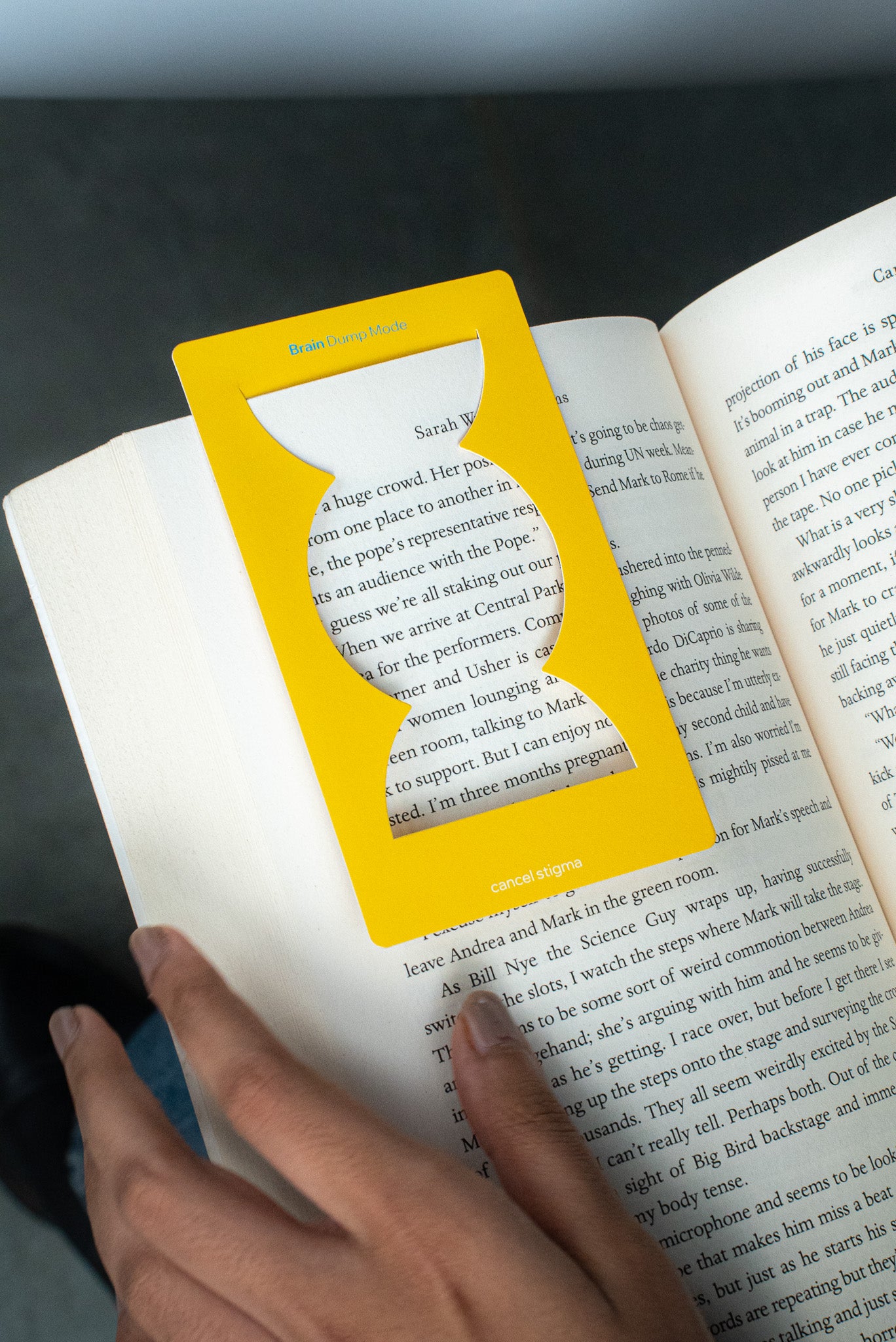 I Have a Lot of Feelings Bookmark (Yellow)
