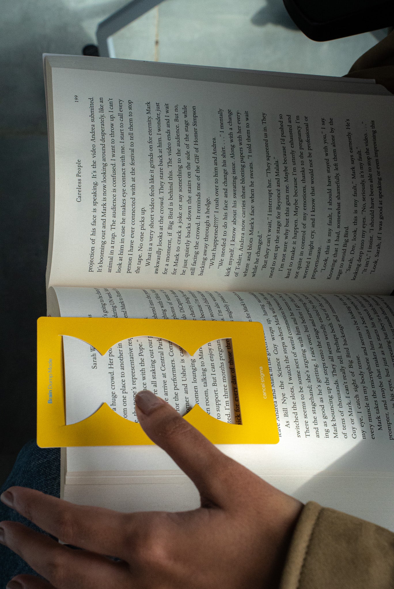 I Have a Lot of Feelings Bookmark (Yellow)