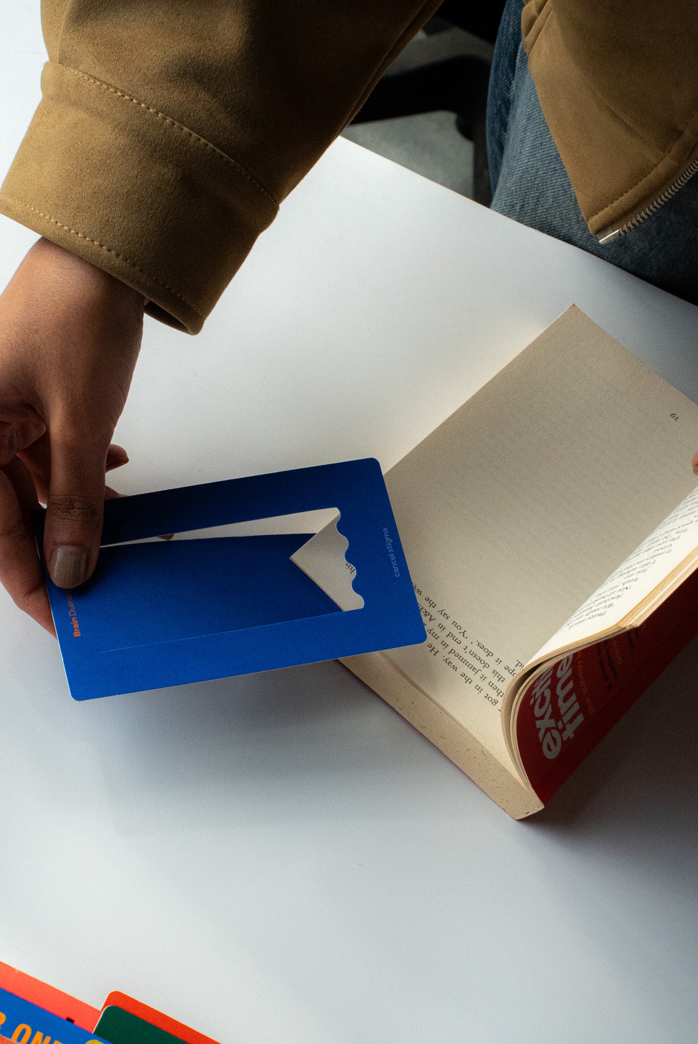 Cancel Stigma Bookmarks - Set of 4