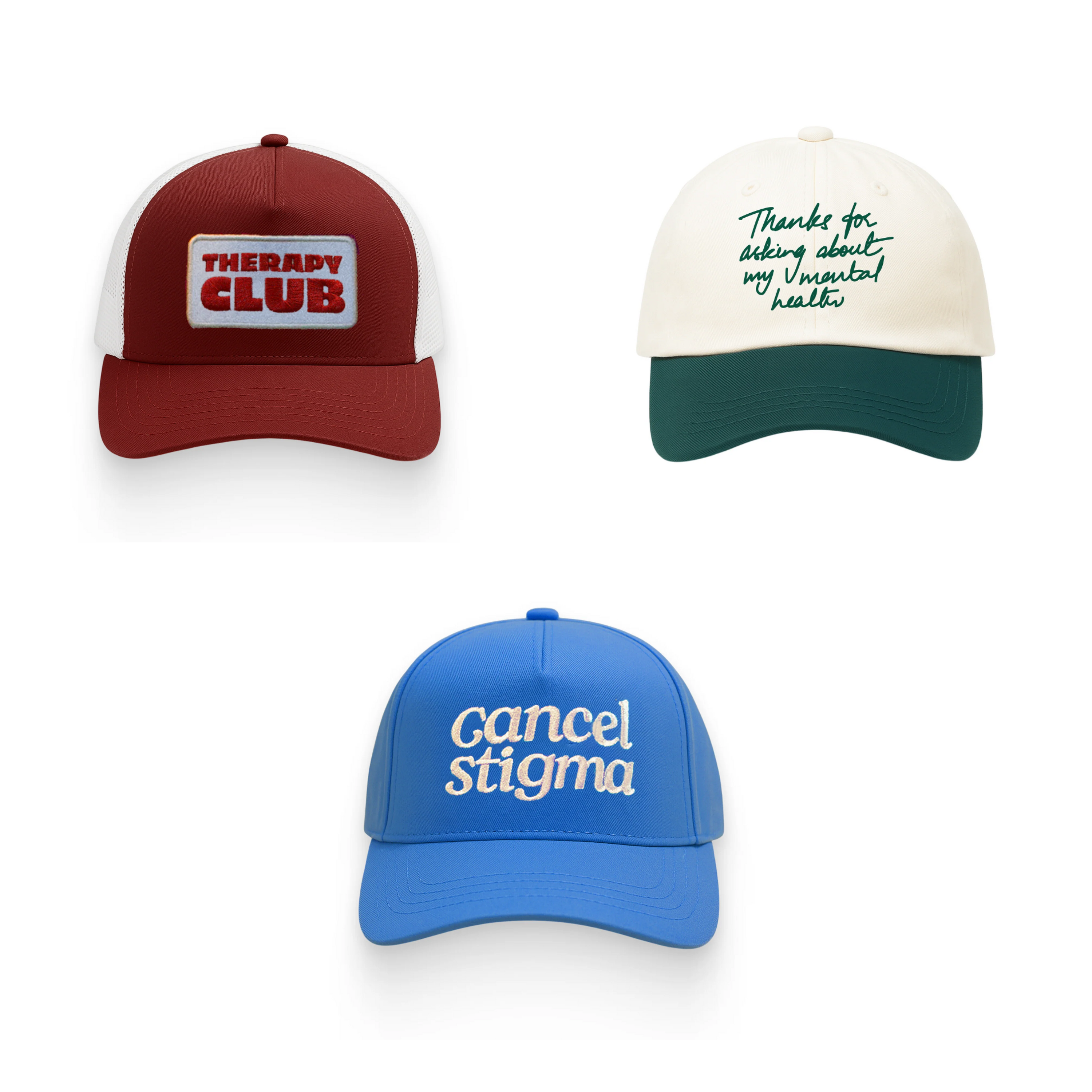 Headspace collection - Our best selling caps