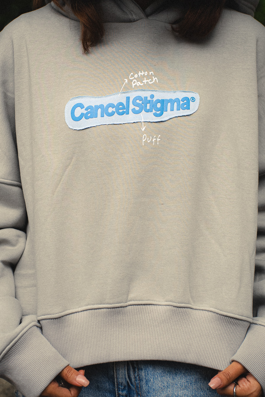 Work in Progress Cropped Hoodie