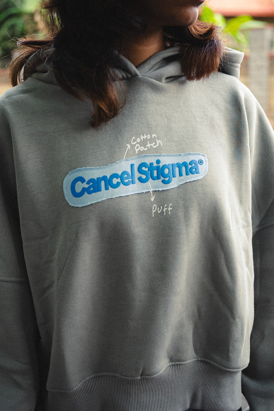 Work in Progress Cropped Hoodie