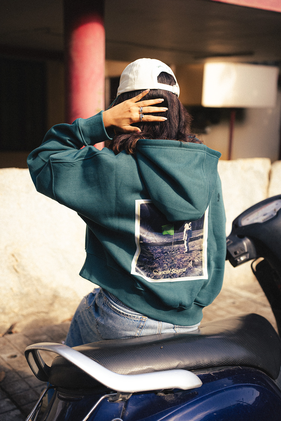 Don’t Ask Me Why I’m a Green Flag Cropped Hoodie