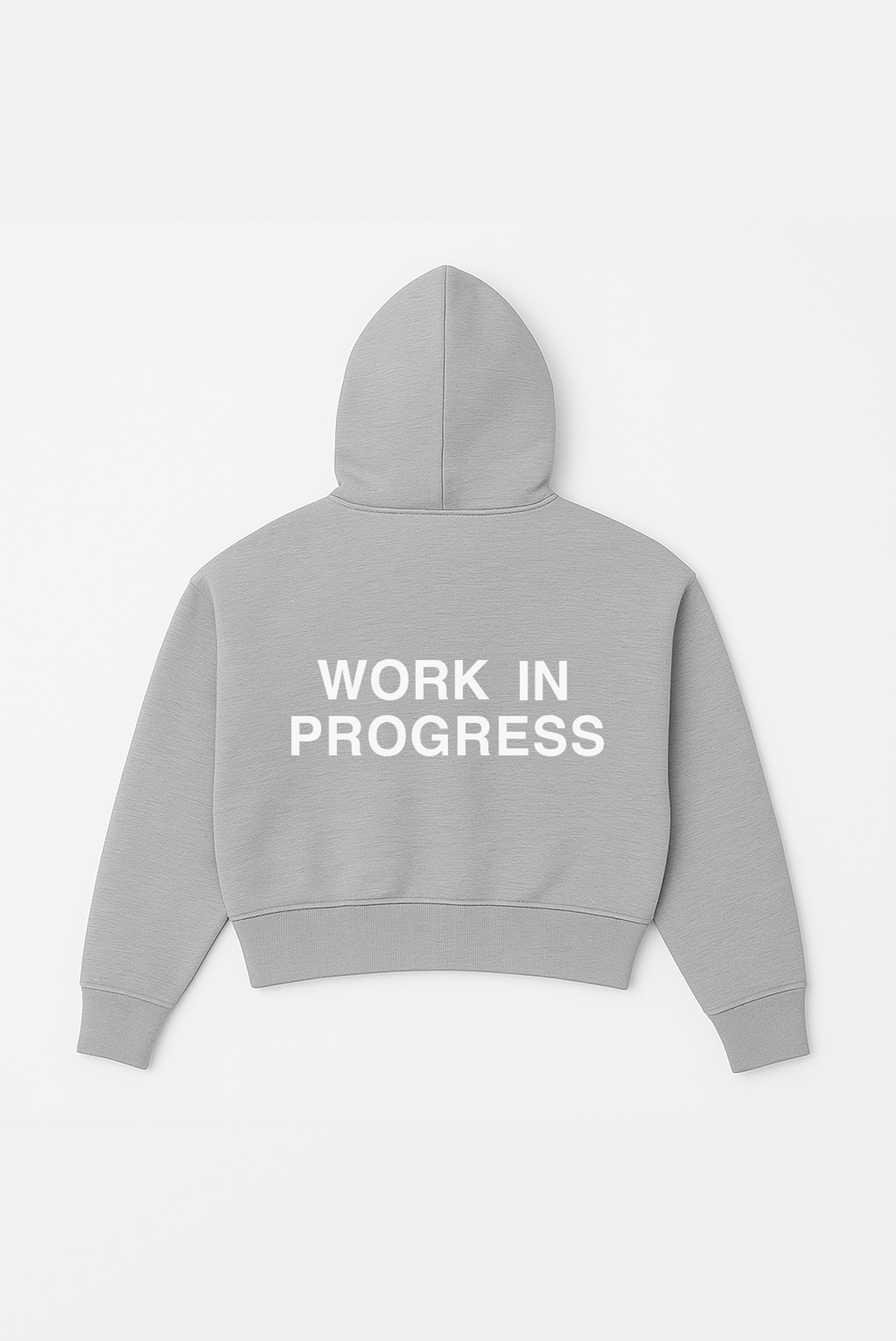Work in Progress Cropped Hoodie