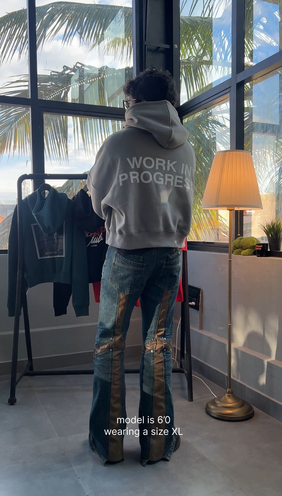 Work in Progress Cropped Hoodie - Classic Unisex Fit